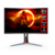 Monitor Gamer Curvo AOC 24" 144Hz vía HDMI y 165Hz vía DisplayPort, 1ms, Panel VA, VGA, FreeSync Premium