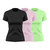 Kit 3 Camisetas Femininas UV PRO Manga Curta na internet