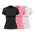 Kit 3 Camisetas Femininas UV PRO Manga Curta - comprar online