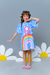 Vestido Infantil Arco Íris - comprar online