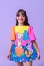 Vestido Infantil Floresta