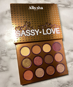 Paleta de sombras sassy love Alissha beauty