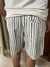 Short Linho Off-White Trilistra Boske - comprar online