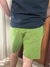 Short Moletom Verde Texturizado Boske - comprar online