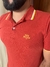 Polo Vermelho Listra Amarelo/ Branco Rock Soda - comprar online