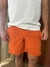 BoardShort Laranja com Preto Praia - comprar online