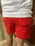 Short Praia Vermelho Costura Branca Boske - comprar online