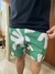 Short Praia Verde Flor Off-White Atlantic