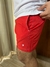 Short Praia Vermelho Costura Branca Boske na internet