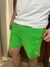 Short Linho Básico Verde Cana Boske