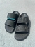 Chinelo Double Slide Preto Reef