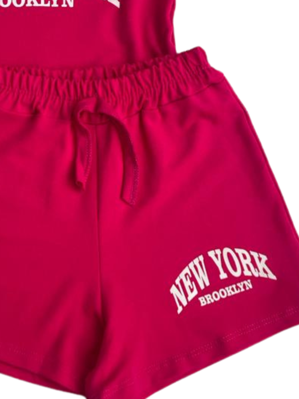 CONJUNTO FEMININA NEW YORK - PINK - RELMODASKIDS