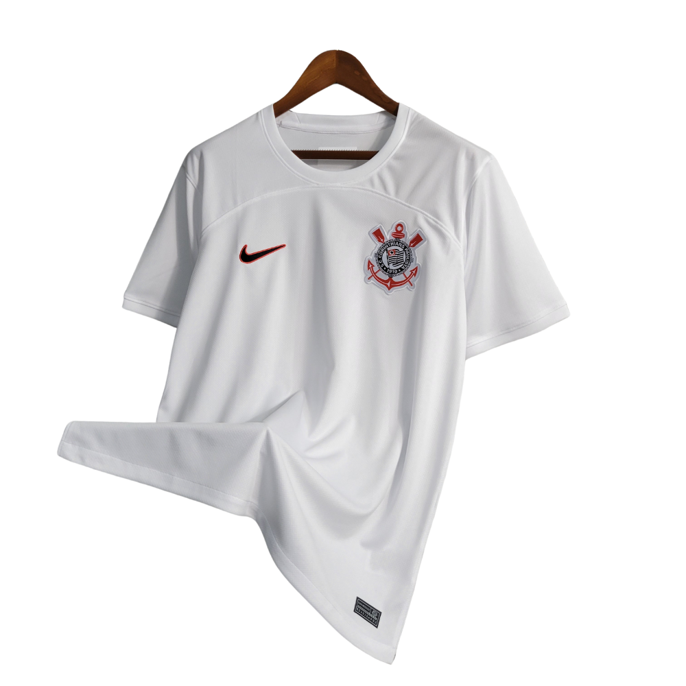 Camisa Corinthians Nike Uniforme I 23/24 Branco DX2699
