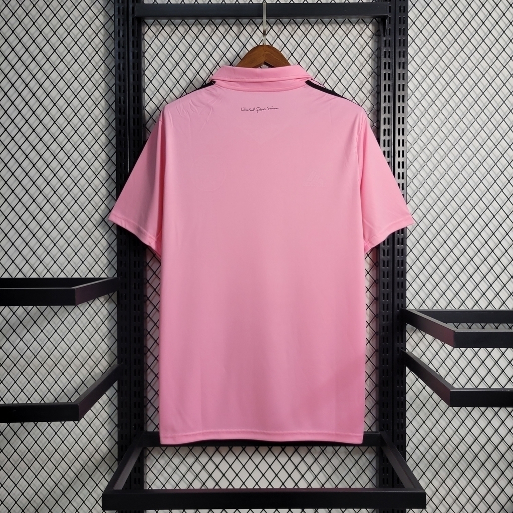 Camisa polo clearance adidas rosa masculina