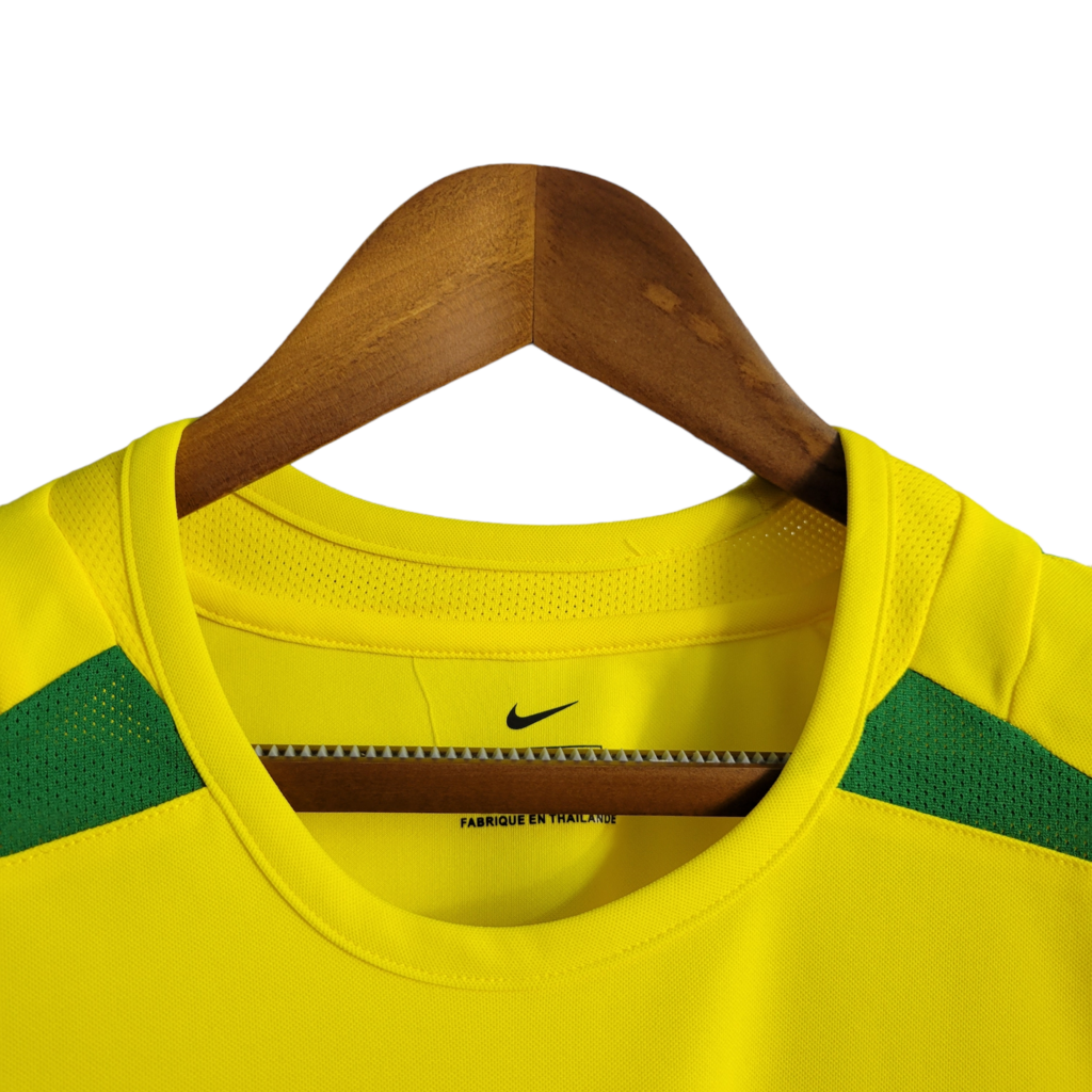 Camisa Seleção Brasileira Retrô I 2002 Nike Torcedor Masculina - ALL Sports