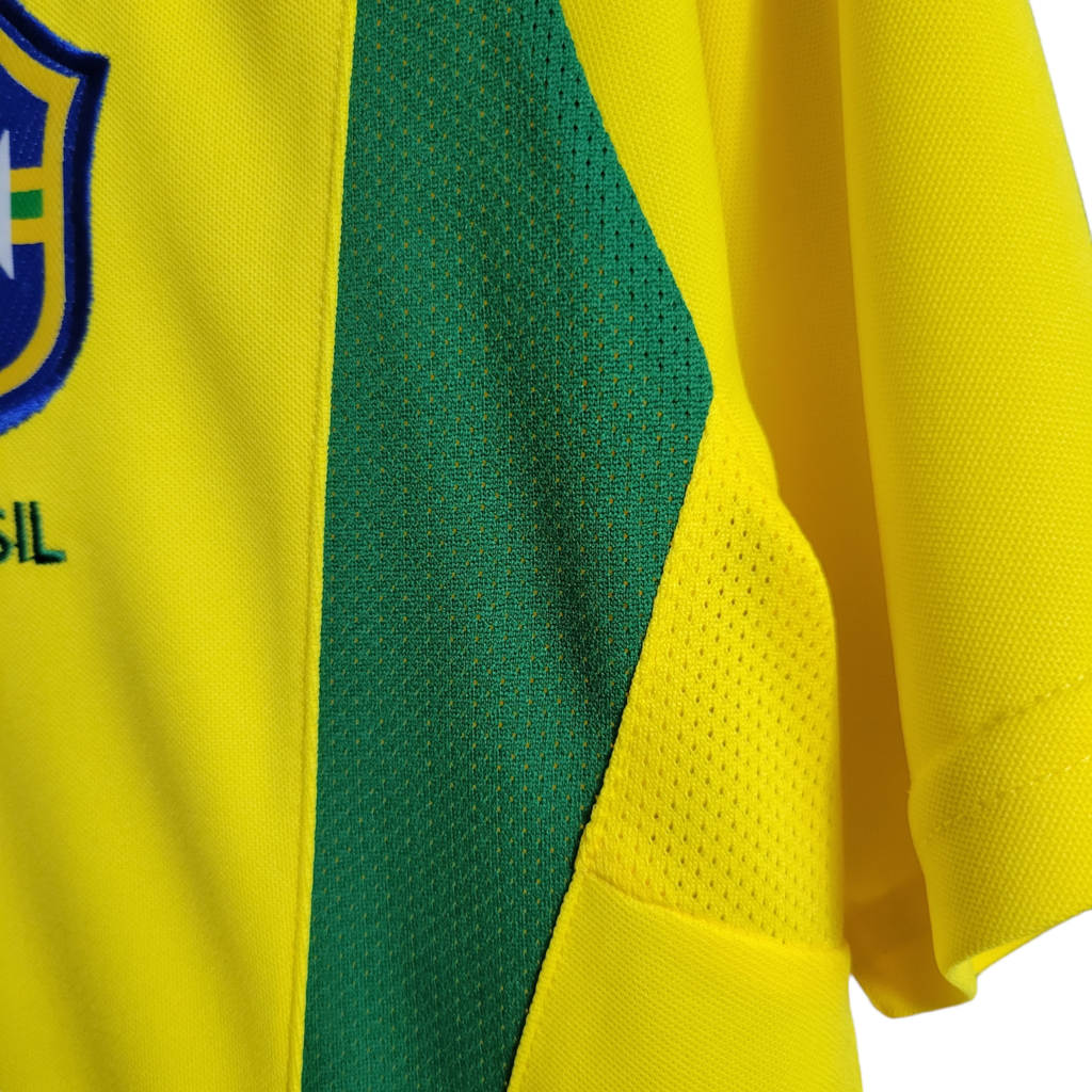 Camisa Seleção Brasileira Retrô I 2002 - Torcedor Nike Masculina