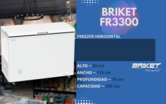 FREEZER HORIZONTAL BRIKET FR3300