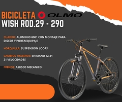 BICICLETA OLMO WISH 290