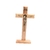 Crucifixo de Mesa/Parede Imbuia Ouro Velho São Bento 26 Cm na internet