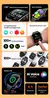 HAYLOU-S8 Smartwatch para Homens, Tela Curva AMOLED, Chamada Bluetooth, Assisten na internet