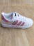 Adidas Superstar Primeira Linha Rosa na internet