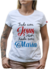 Camiseta Feminina Baby Look - Tudo com Jesus