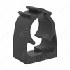 ABRACADEIRA PRETO 3/4'' PVC ENCAIXE