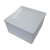 CAIXA DE PASSAGEM SOBREPOR BRANCO INPOL 15X15X9CM