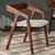 Cadeira Jantar com Braços Encosto Madeira - IZZY na internet