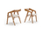 Cadeira Jantar com Braços Encosto Madeira - IZZY - loja online