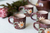 Caneca Burgundy flores