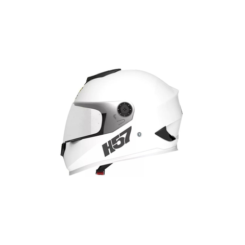 Casco para moto integral Halcon H57 rojo talle S