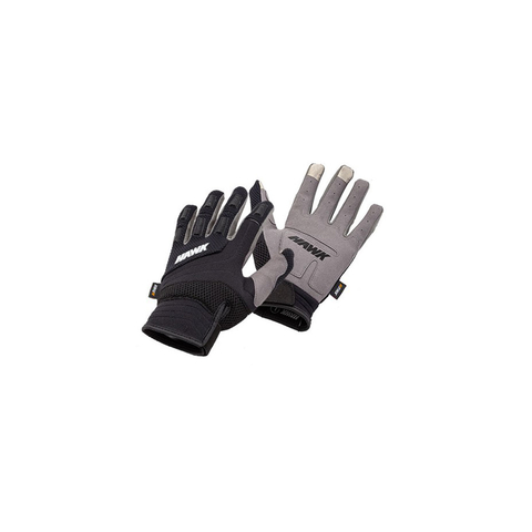 Guantes Moto Invierno Protecciones Tactil HAWK Winter Full Finger Black - $  7.630 - STI Digital