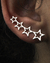 Brinco Ear Cuff Estrelas | PRATA 925 na internet