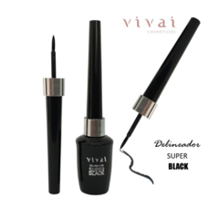 Delineador Super Black Vivai Prova D'Agua - Mix Acessórios