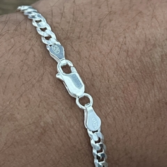 Pulseira Masculina Grumet Prata 925 Legítima - loja online