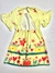 VESTIDO MY FLOWERS AMARELO - comprar online