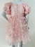 VESTIDO TULE BORBOLETAS ROSA - comprar online