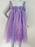 VESTIDO TULE ESTRELINHAS ROXO - comprar online