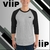 Camiseta raglan com manga 3/4 ViiP - comprar online