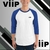 Camiseta raglan com manga 3/4 ViiP na internet