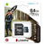 Cartão de Memória Micro SD Kingston Canvas Go Plus 4K 64Gb - SDCG3/64GB - 5396