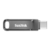 Pen Drive SanDisk Ultra Dual Drive Go USB/USB-C Para PC e Mac 128Gb - SDDDC3-128G-G46 - 5453 - loja online