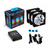 Kit de Cooler Para Gabinete Lian Li UNI Fan AL 120 V2 Preto RGB Com 3 Fans 120mm - UF-AL120V2-3B - 6189