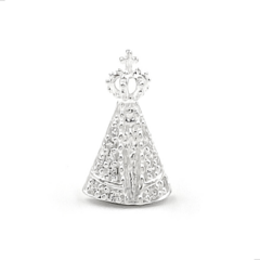 PINGENTE NOSSA SENHORA APARECIDA PEQUENO - PRATA 925 - UNIDADE - comprar online