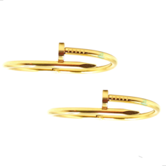 02 PULSEIRAS BRACELETE UNISSEX PREGO - AÇO - comprar online