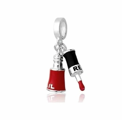 Berloque Esmalte Vermelho