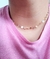 Colar choker moedas