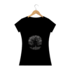 Camiseta feminina baby long Rooted Elegance