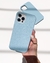 Leather Case Baby Blue - Le Créme Boutique